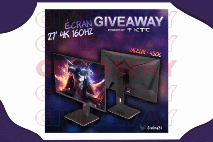 ÉCRAN 4K 160Hz Monitor Giveaway