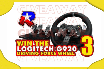 Logitech G920 Driving Force Racing Wheel Giveaway