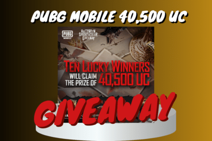 PUBG Mobile 40500 UC Giveaway