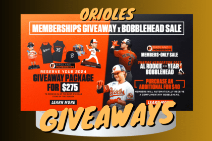 Orioles Giveaways 2024