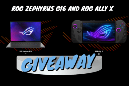 ROG Zephyrus G16 and ROG Ally X Giveaway