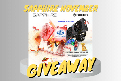 SAPPHIRE November 2024 Giveaway